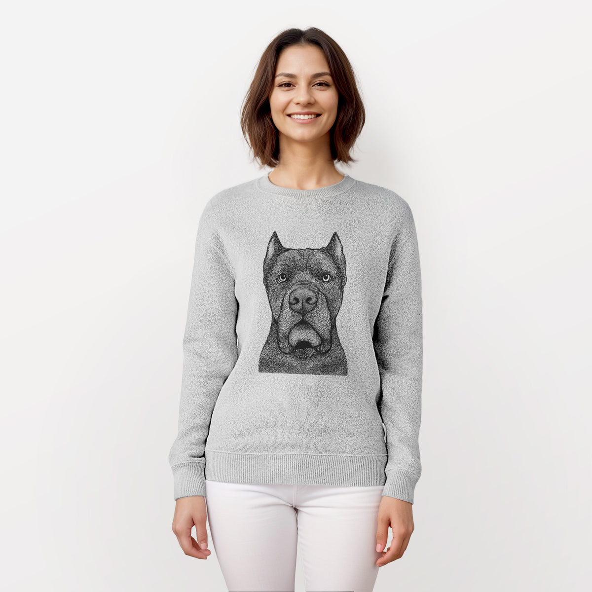 Bruno the Cane Corso - Knit Sweatshirt