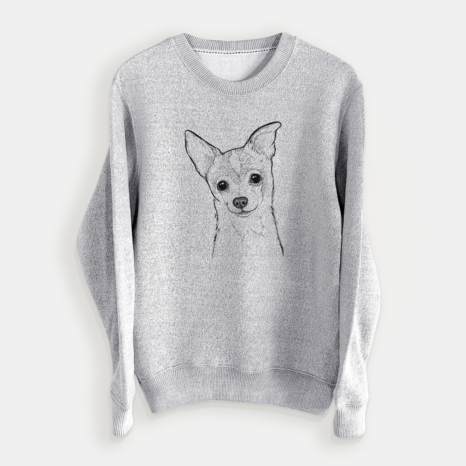 Buggy the Chihuahua - Knit Sweatshirt