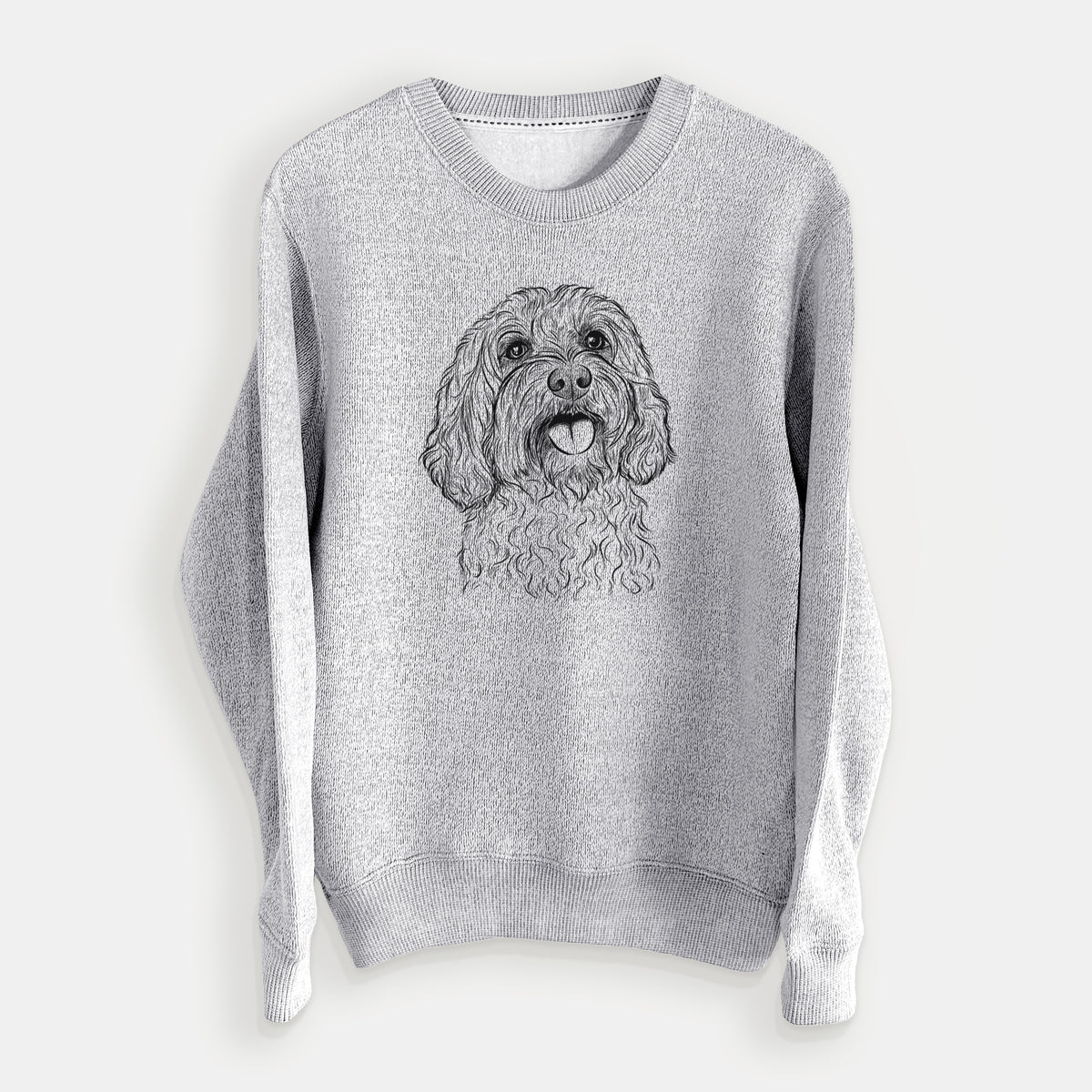 Cali the Cavapoo - Knit Sweatshirt