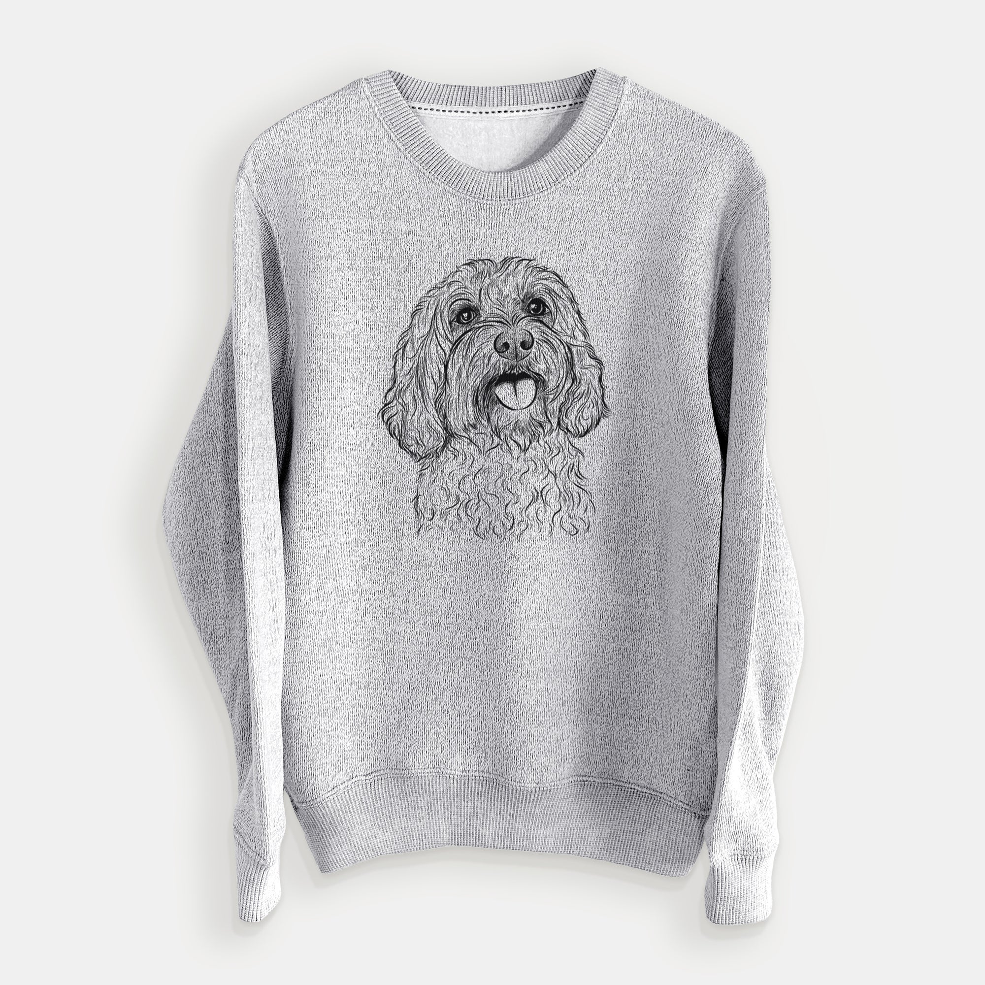 Cali the Cavapoo - Knit Sweatshirt