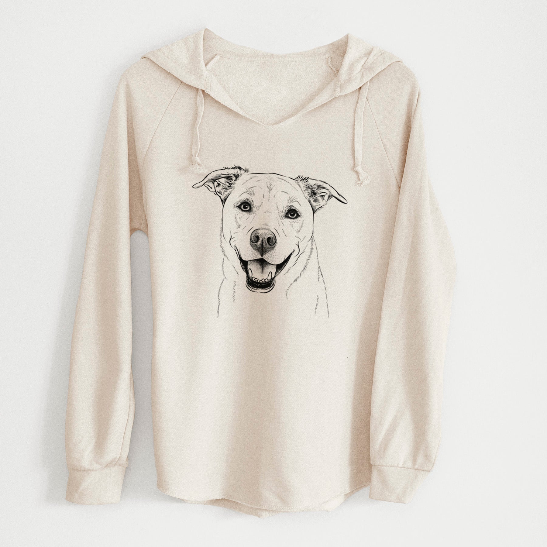 Bare Carl the Mixed Breed - Cali Wave Hooded Sweatshirt