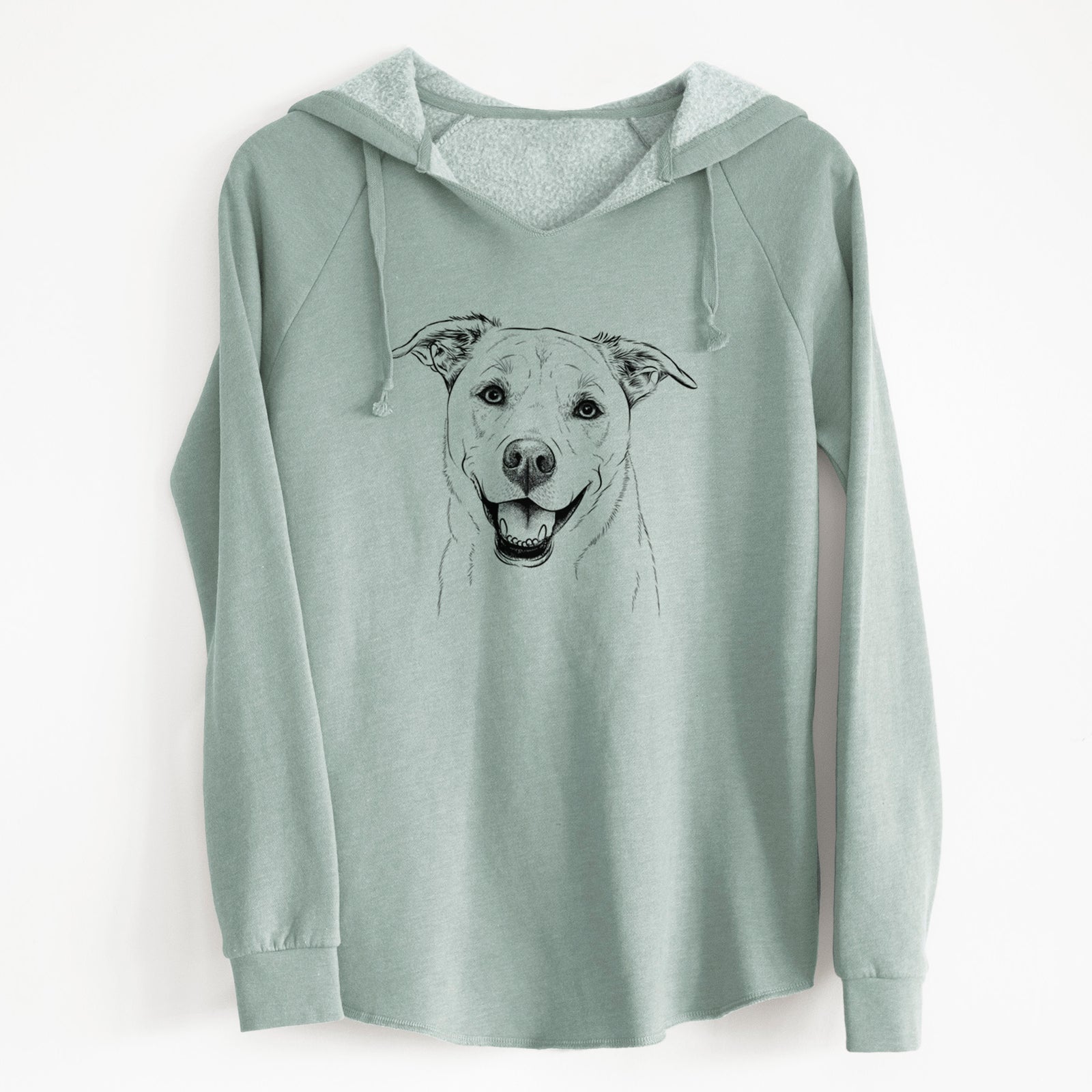 Bare Carl the Mixed Breed - Cali Wave Hooded Sweatshirt