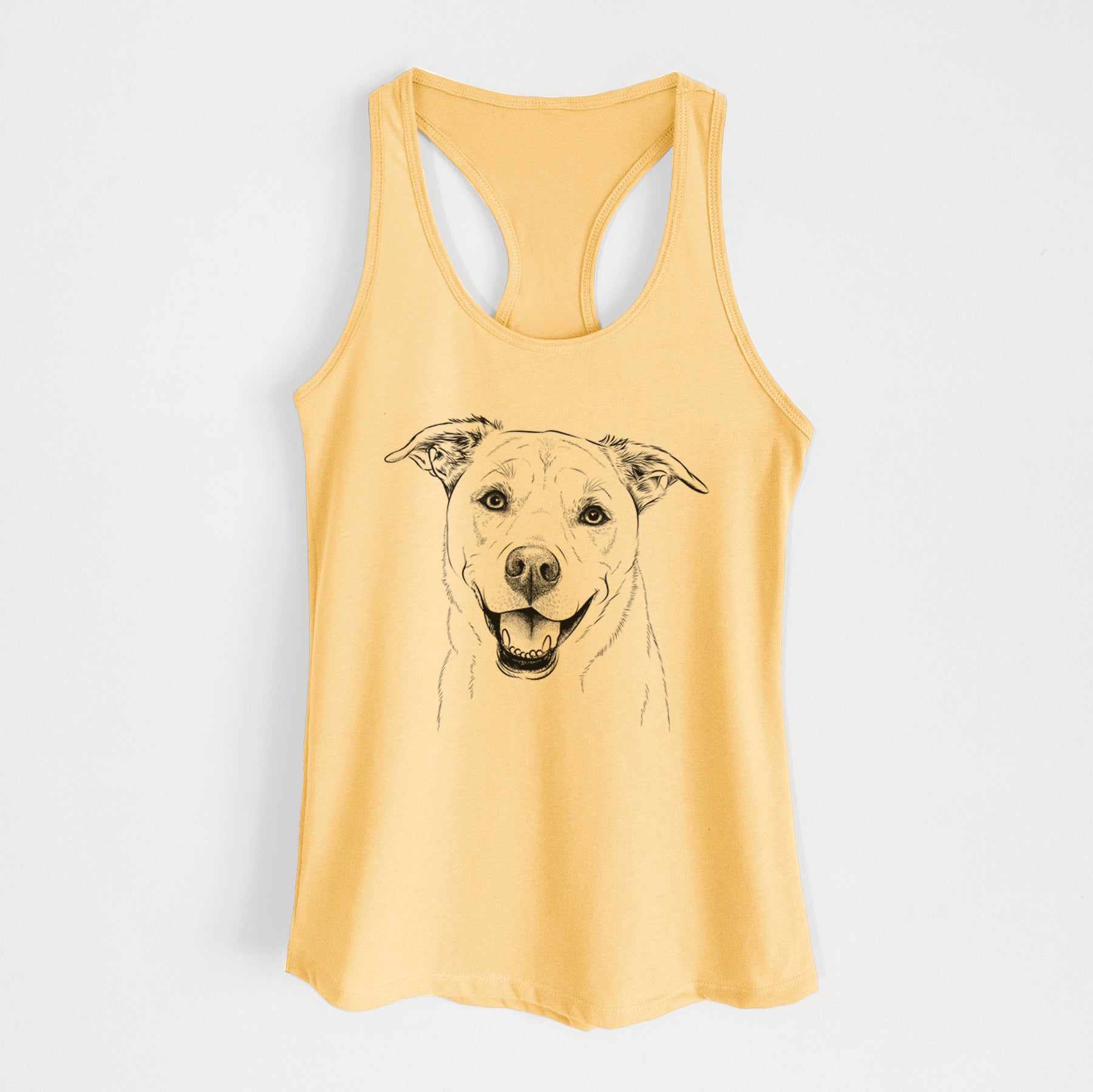 Carl the Mixed Breed - Women's Racerback Tanktop