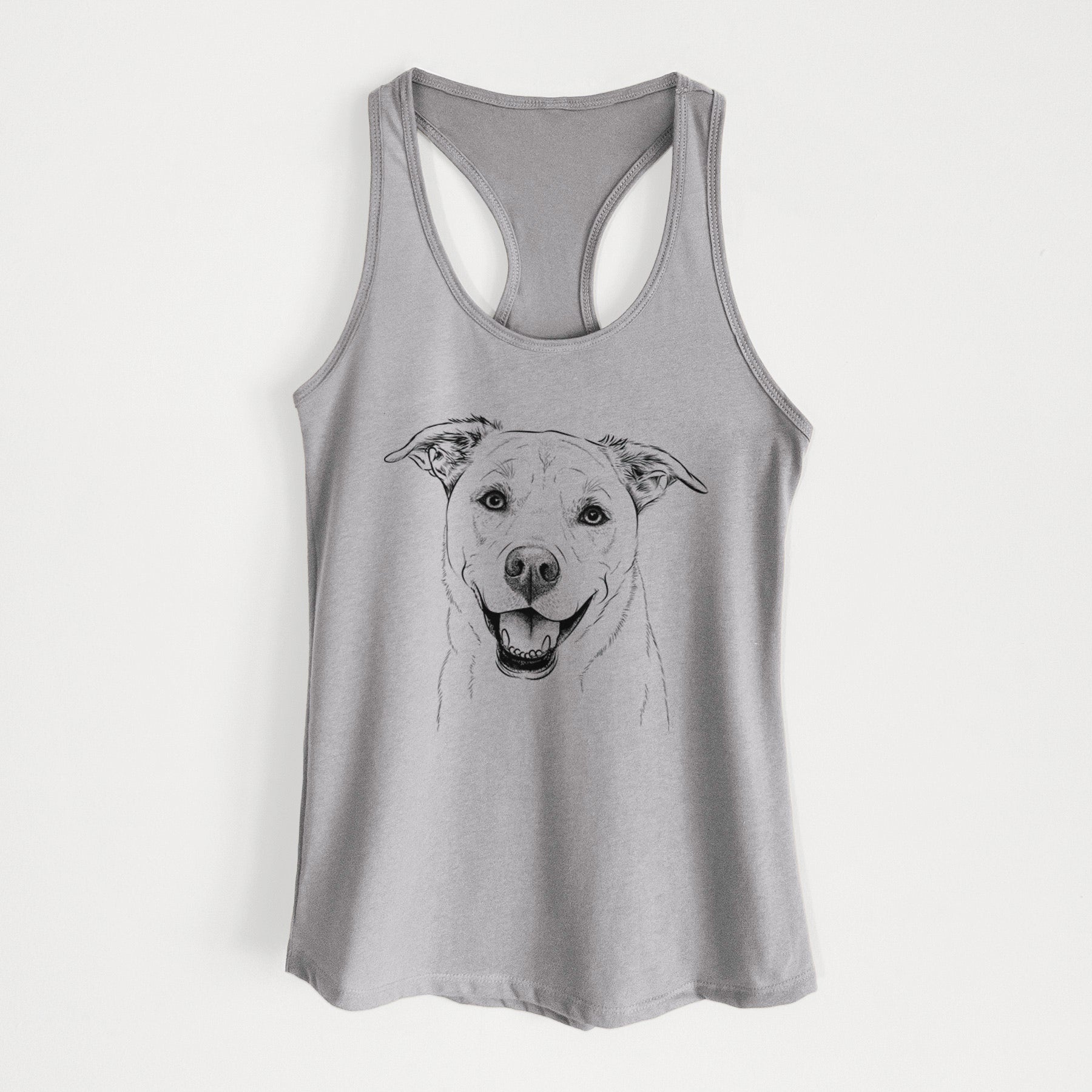 Carl the Mixed Breed - Women's Racerback Tanktop