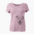 Bare Carl the Mixed Breed - Women's V-neck Shirt