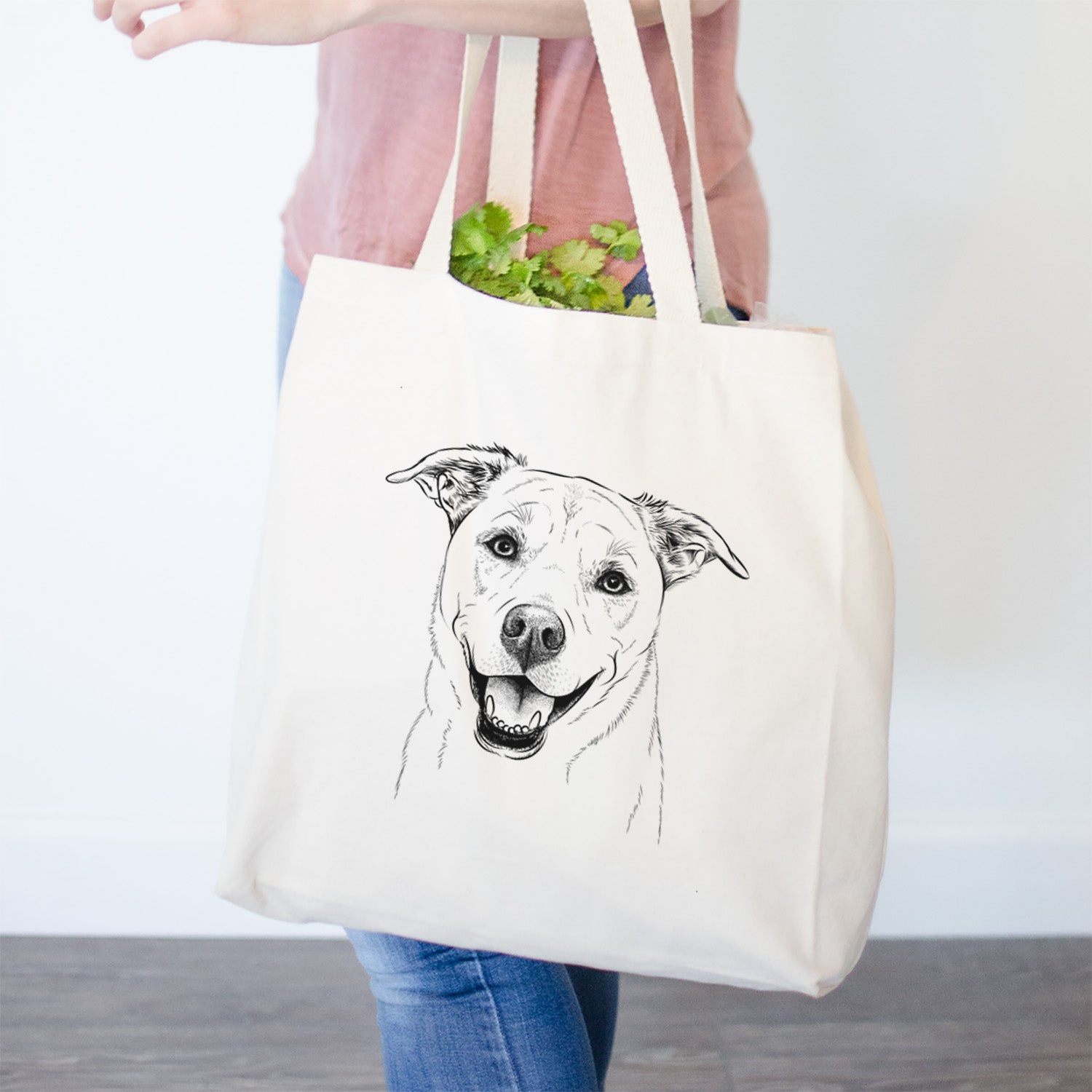 Carl the Mixed Breed - Tote Bag