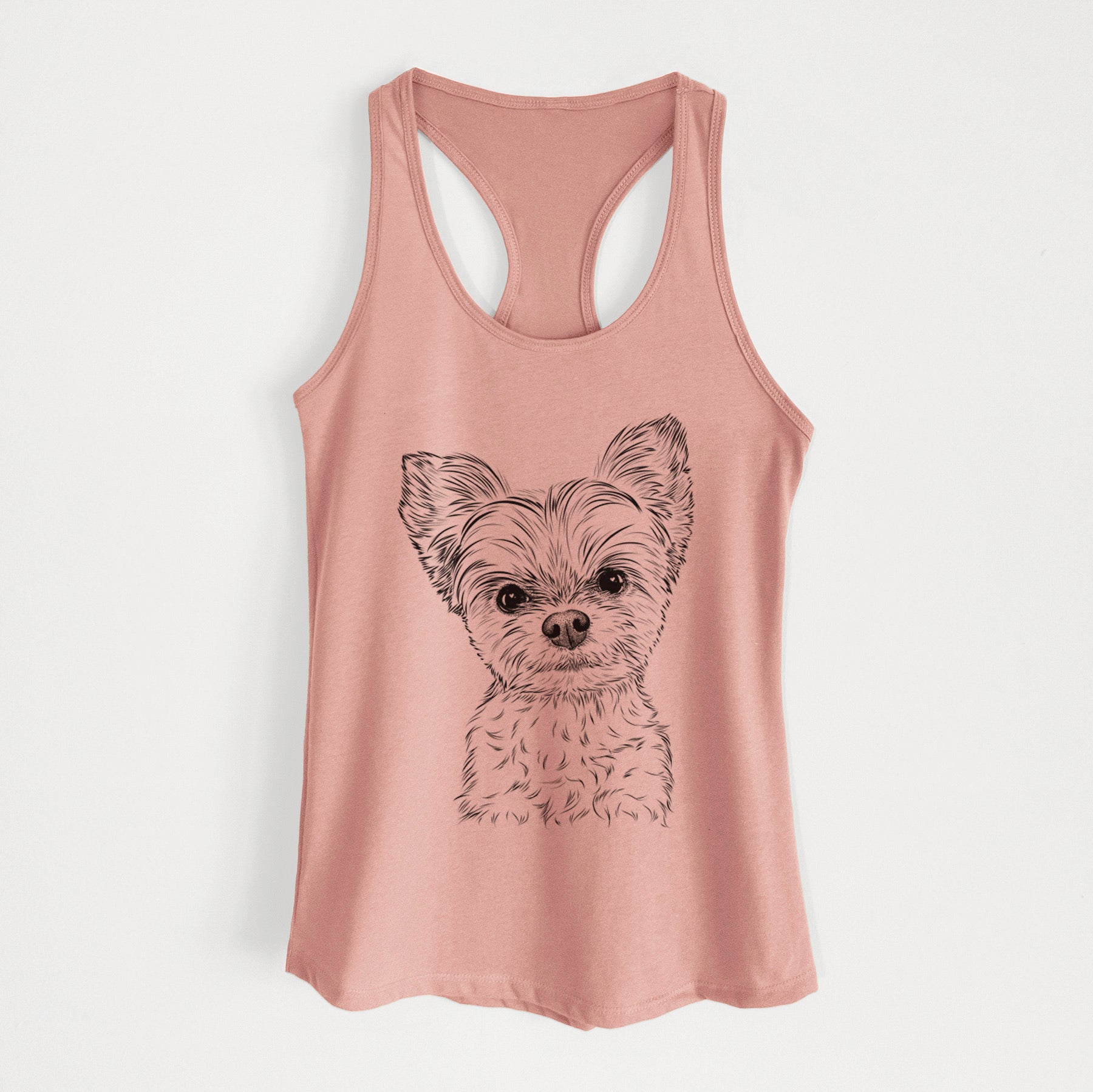 Chance the Yapper the Yorkshire Terrier - Women's Racerback Tanktop