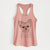 Chance the Yapper the Yorkshire Terrier - Women's Racerback Tanktop