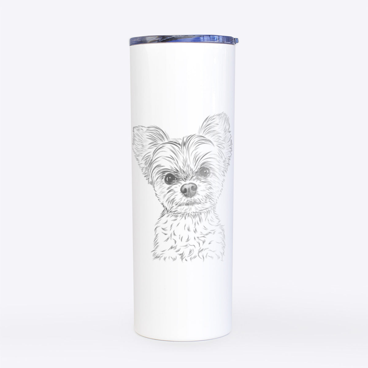 Chance the Yapper the Yorkshire Terrier - 20oz Skinny Tumbler