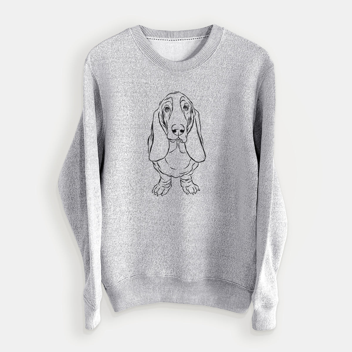 Charlie the Basset Hound - Knit Sweatshirt