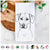 Charlie Girl the Yellow Lab Tea Towel