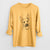 Bare Charlie the Mixed Breed - Men's Heavyweight 100% Cotton Long Sleeve