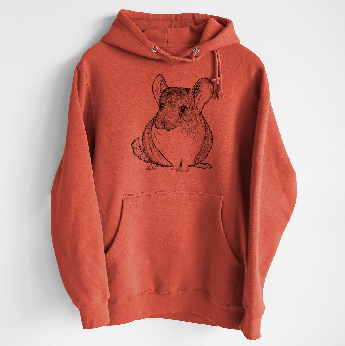 Cheddar the Chinchilla- Heavyweight Fleece Hoodie