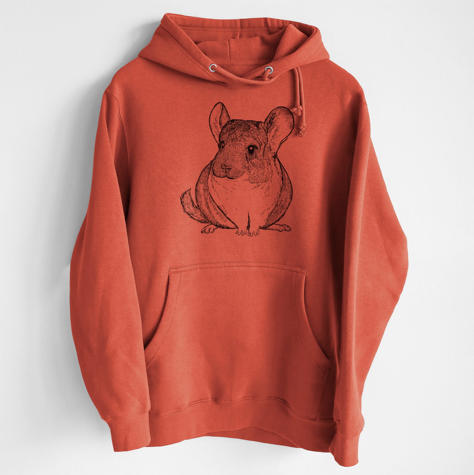 Cheddar the Chinchilla- Heavyweight Fleece Hoodie