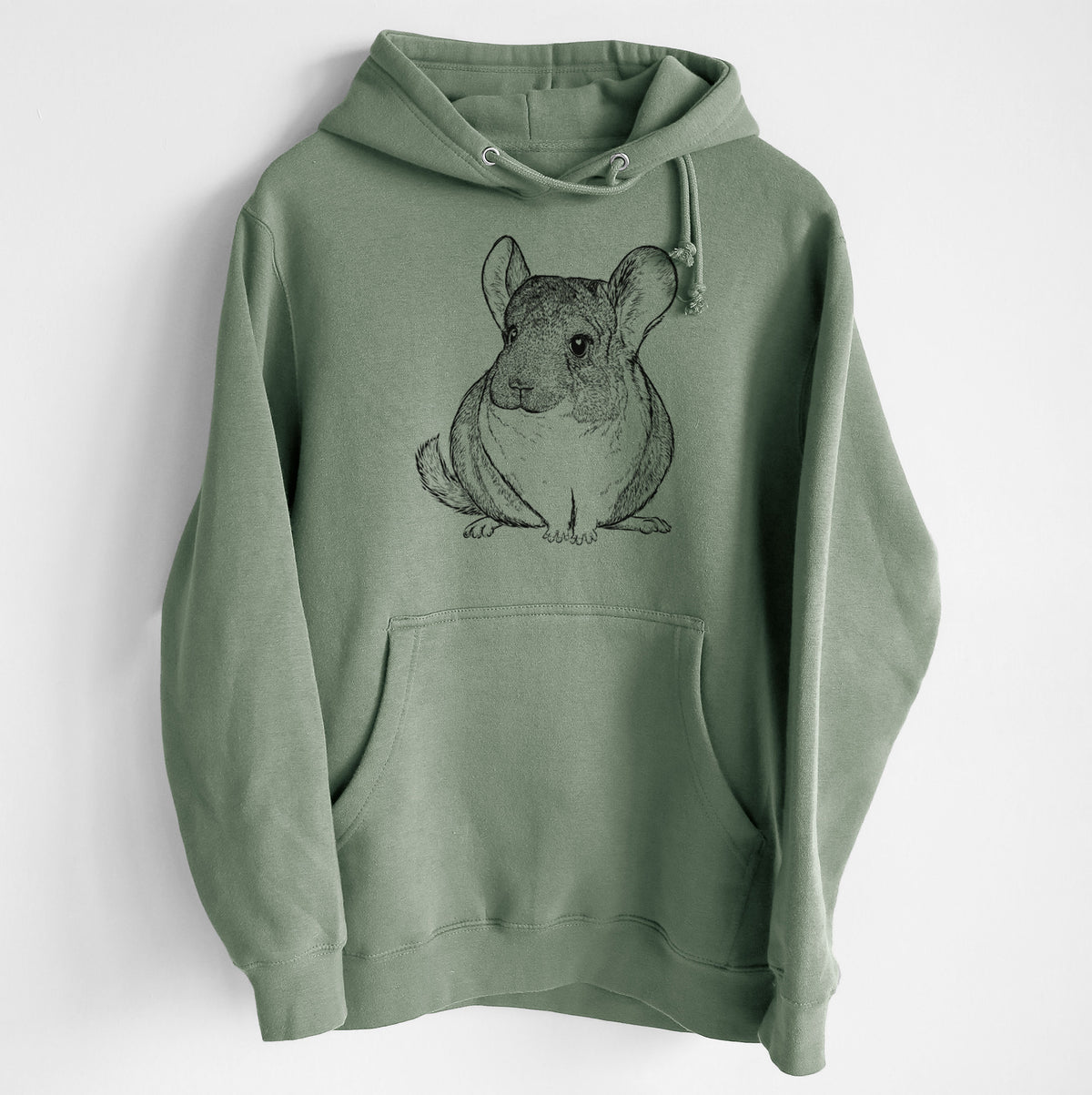 Cheddar the Chinchilla- Heavyweight Fleece Hoodie