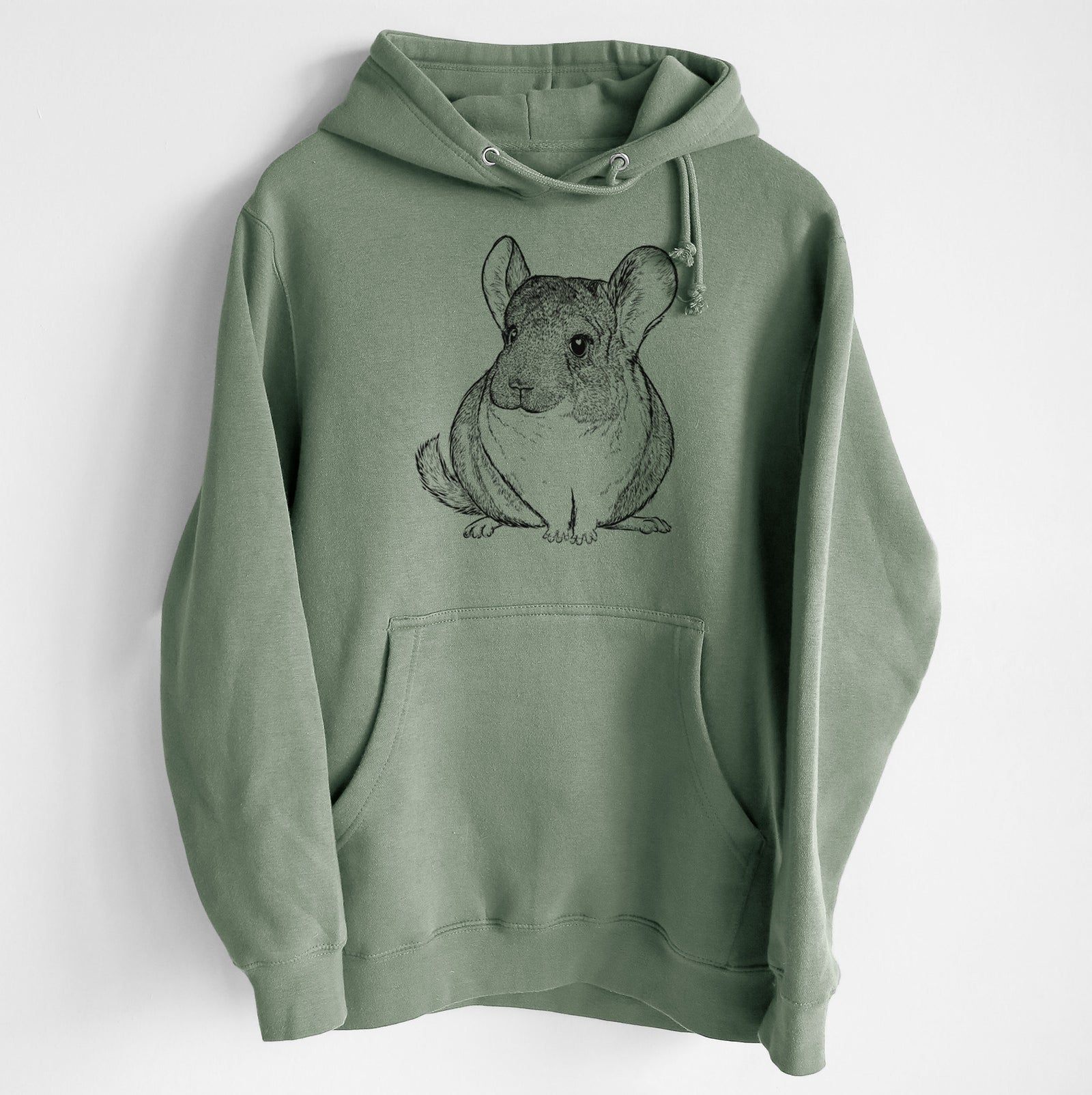 Cheddar the Chinchilla- Heavyweight Fleece Hoodie