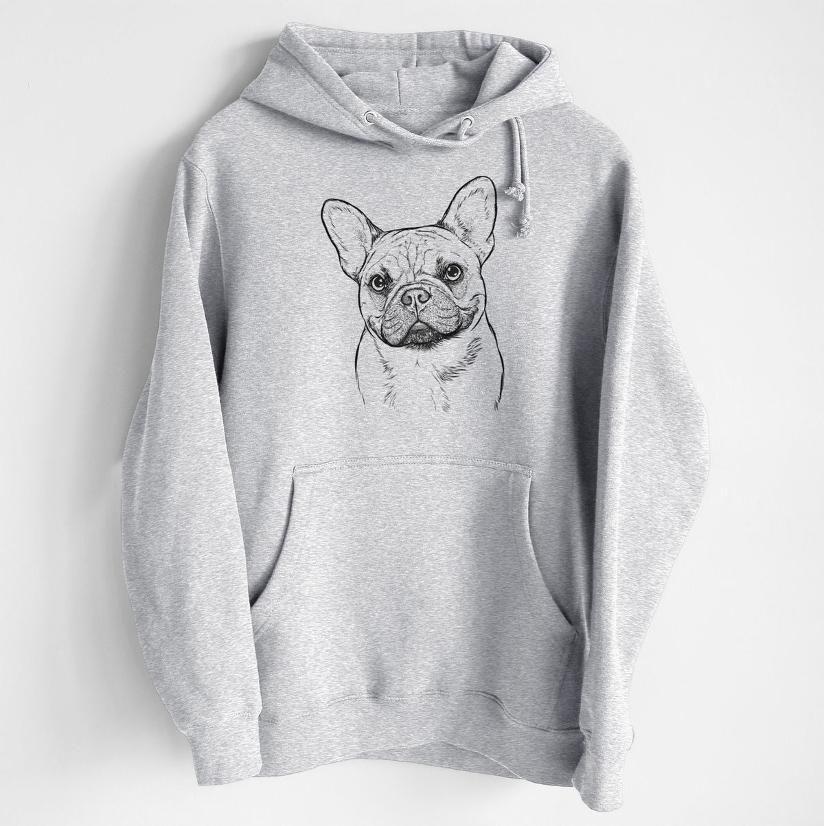 Chew Chew the French Bulldog- Heavyweight Fleece Hoodie