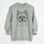 Bare Chewy the Yorkshire Terrier - Unisex Pigment Dyed Crew Sweatshirt