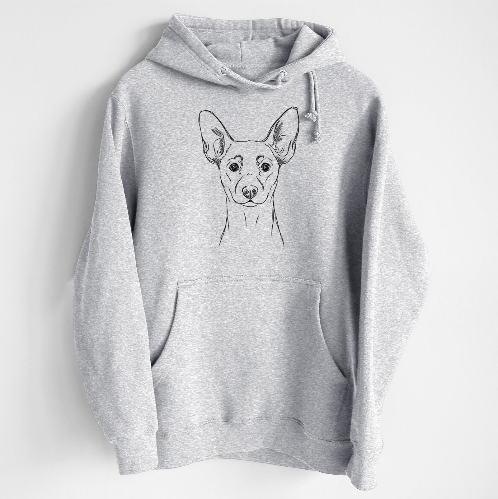 Chillie the Mini Pinscher- Heavyweight Fleece Hoodie