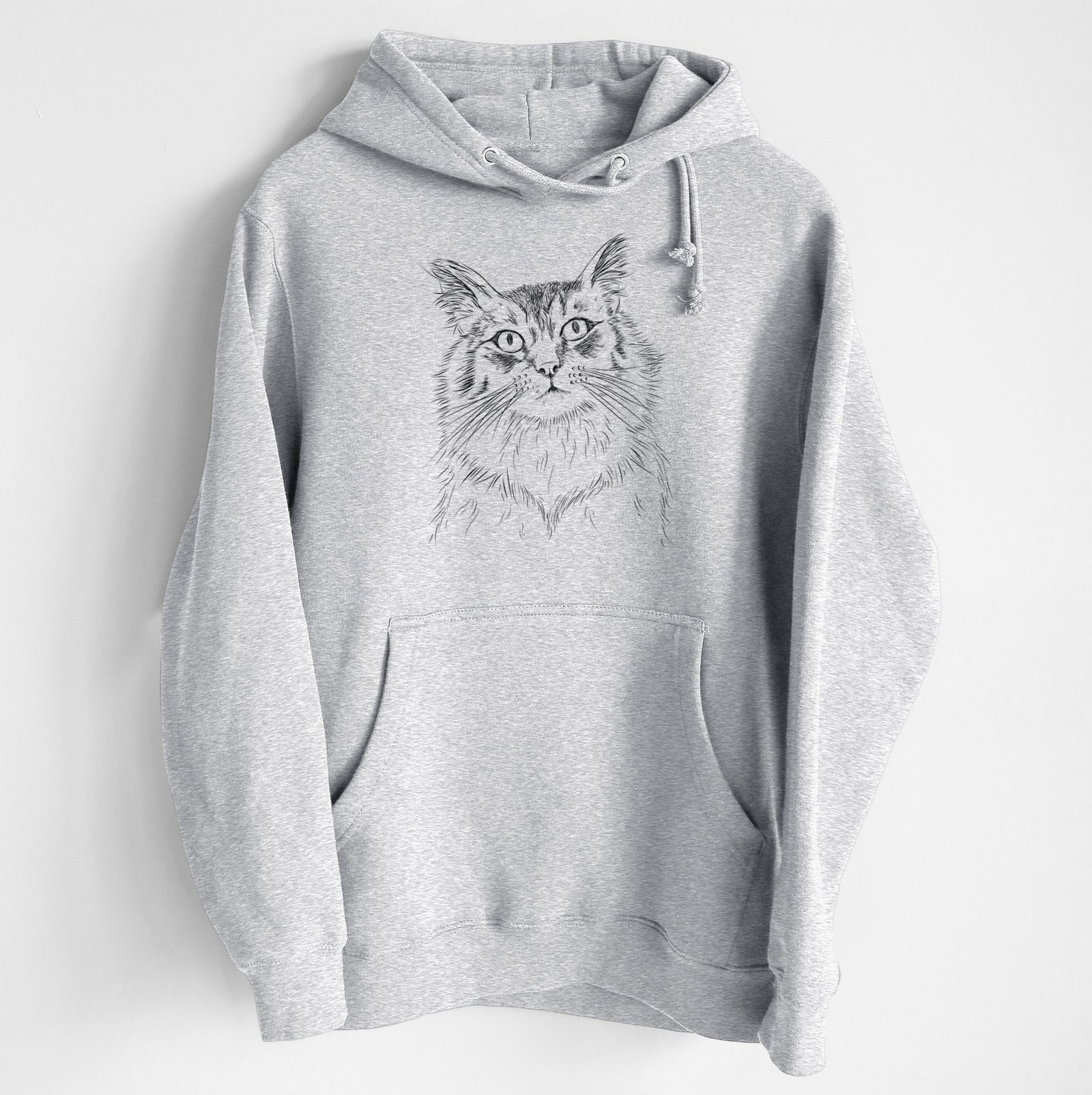 Chloe the Tabby Cat- Heavyweight Fleece Hoodie