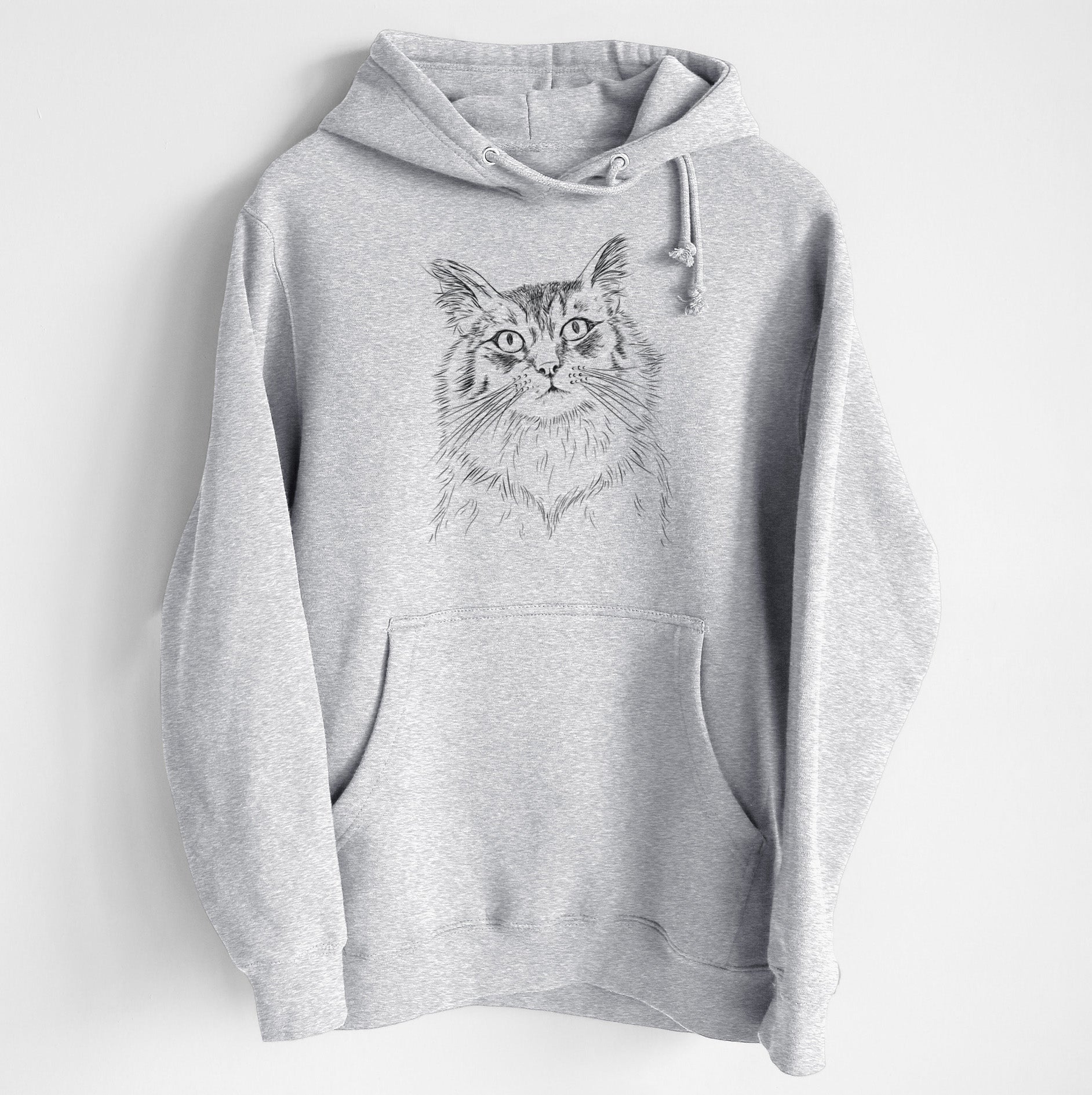 Chloe the Tabby Cat- Heavyweight Fleece Hoodie