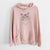 Bare Chloe the Tabby Cat - Unisex Pigment Dyed Hoodie