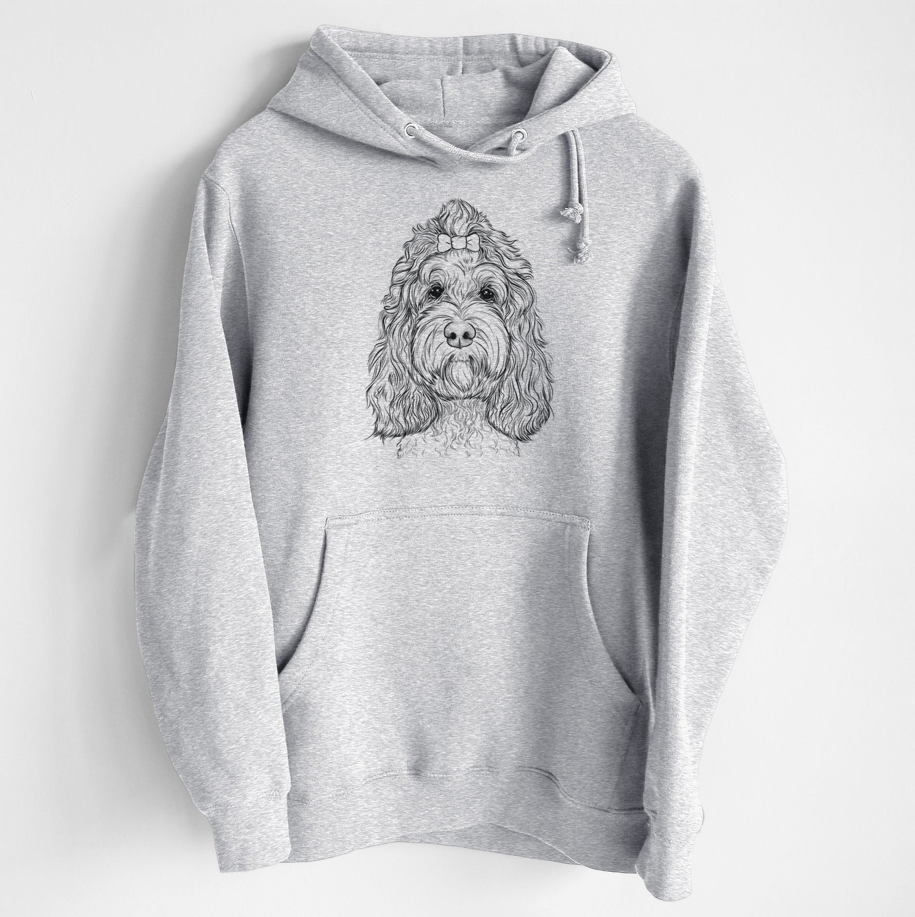 Chloe the Cockapoo- Heavyweight Fleece Hoodie
