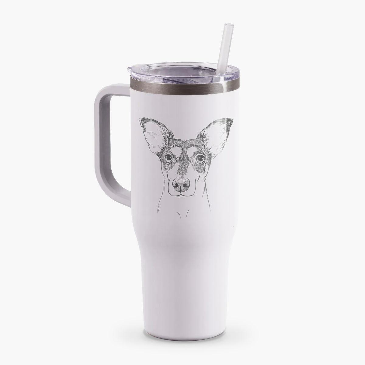 Chloe the Doxie Mix - 40oz Tumbler with Handle