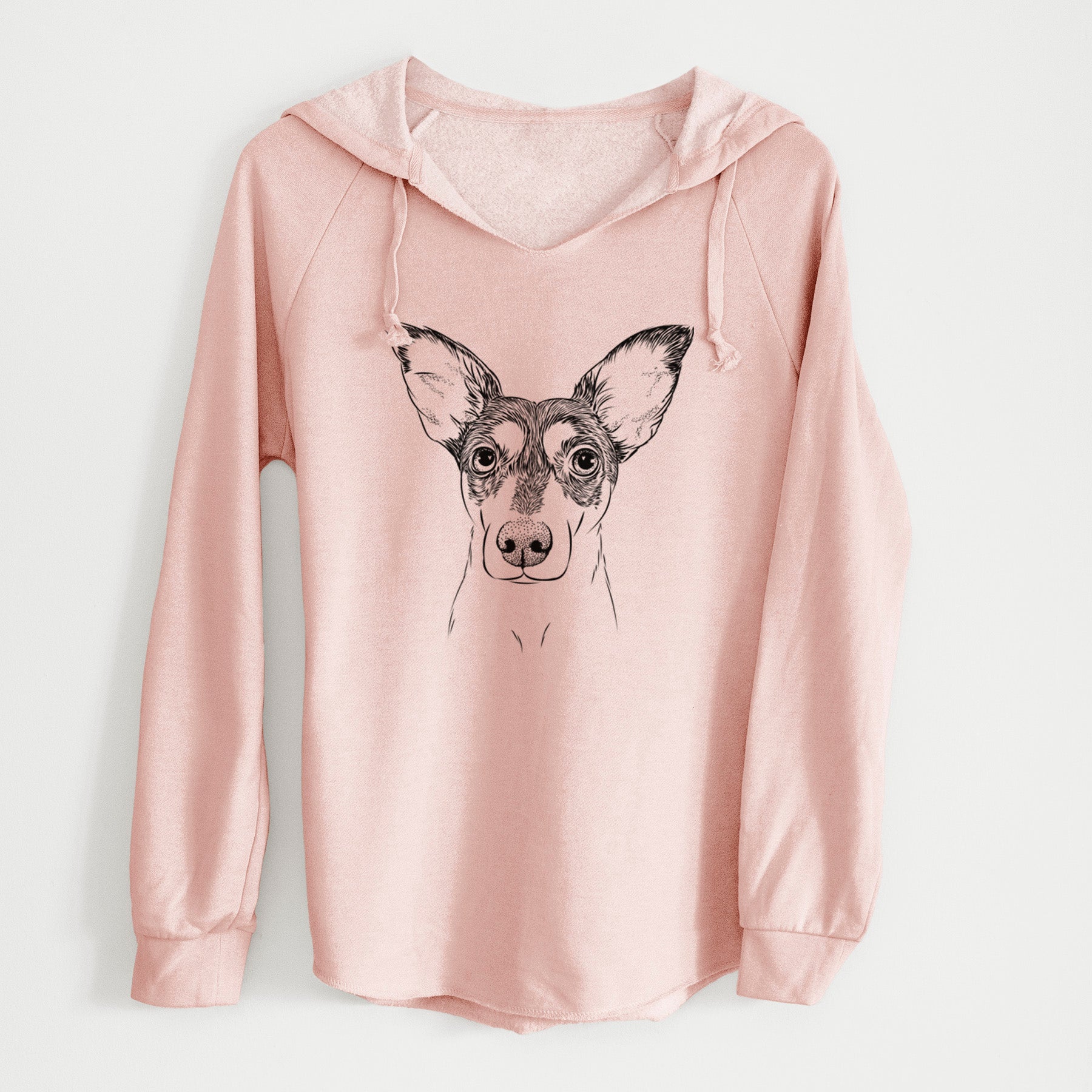 Bare Chloe the Doxie Mix - Cali Wave Hooded Sweatshirt