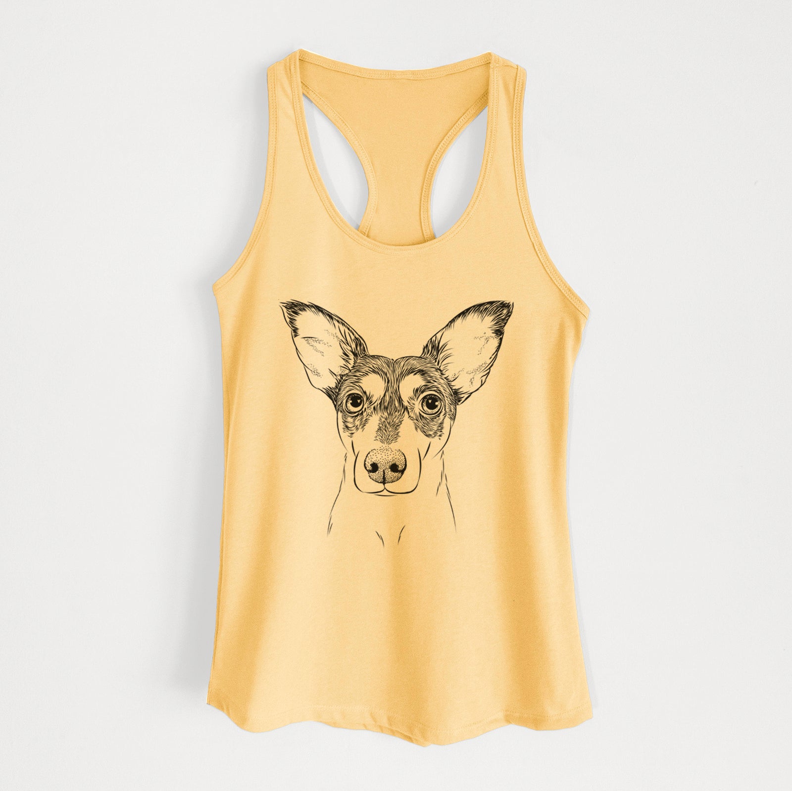 Chloe the Doxie Mix - Women's Racerback Tanktop