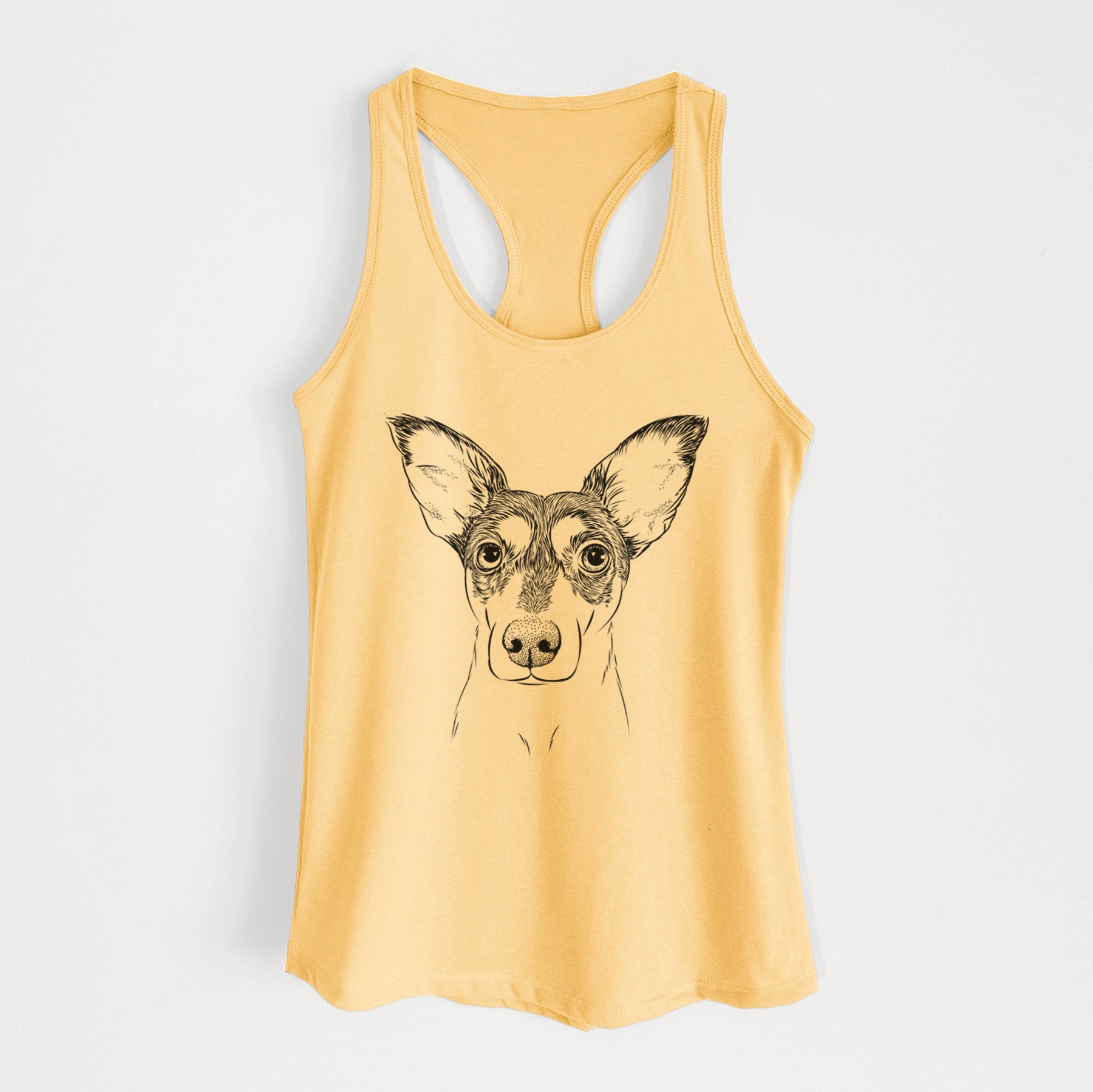 Chloe the Doxie Mix - Women's Racerback Tanktop