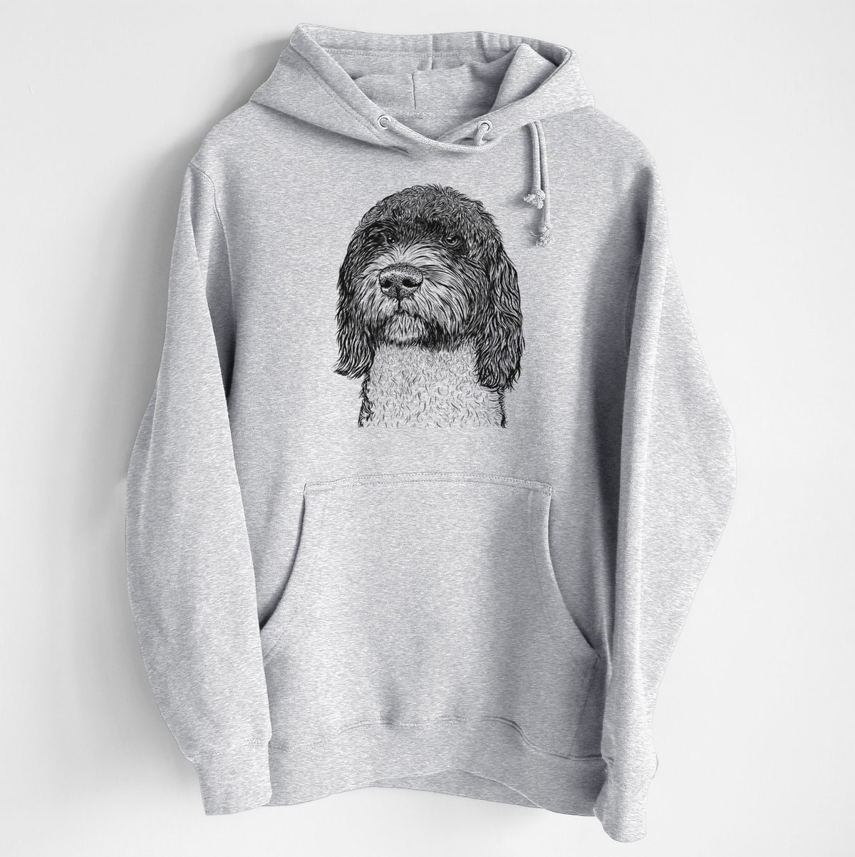 Chris the Portuguese Water Dog- Heavyweight Fleece Hoodie