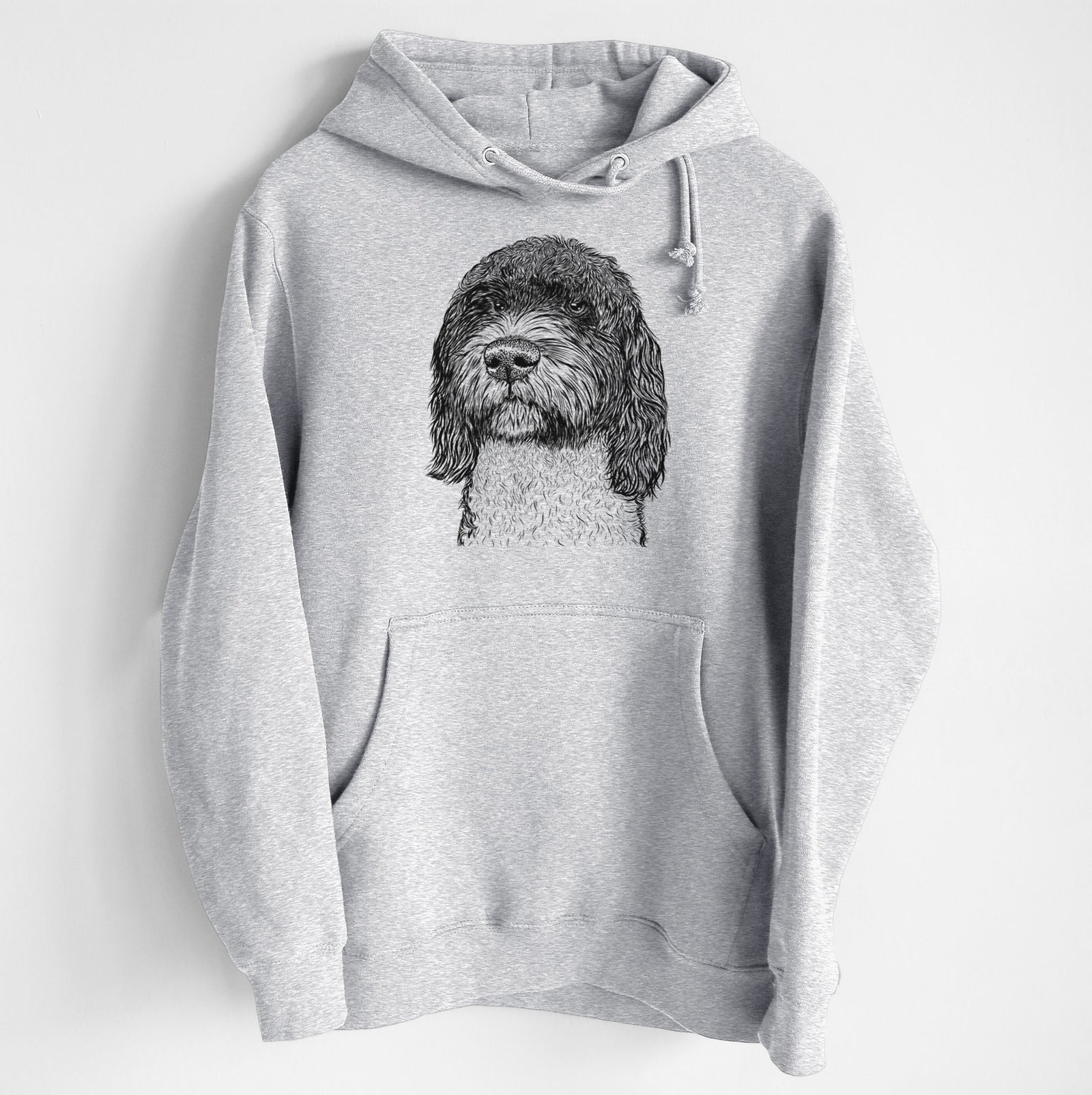 Chris the Portuguese Water Dog- Heavyweight Fleece Hoodie