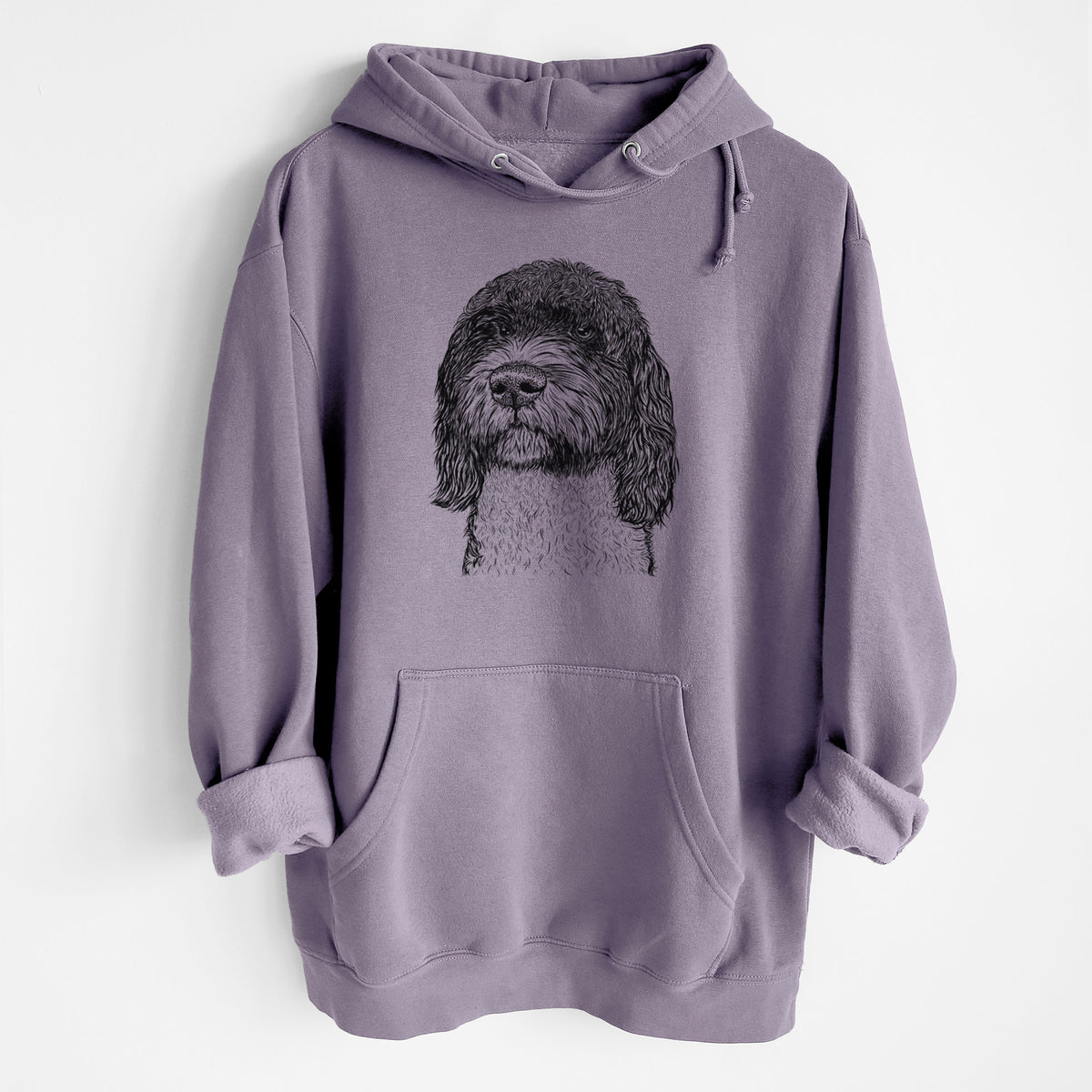 Chris the Portuguese Water Dog- Heavyweight Fleece Hoodie