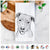 Claiborne the American Staffordshire Terrier Tea Towel