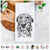 Cleod the Scottish Deerhound Tea Towel