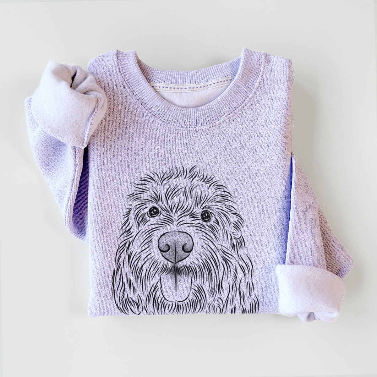 Clover the Cockapoo - Knit Sweatshirt