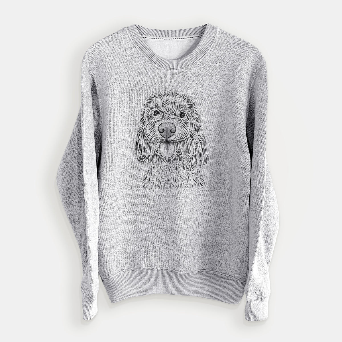Clover the Cockapoo - Knit Sweatshirt