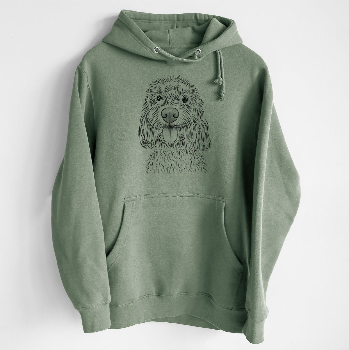 Clover the Cockapoo- Heavyweight Fleece Hoodie
