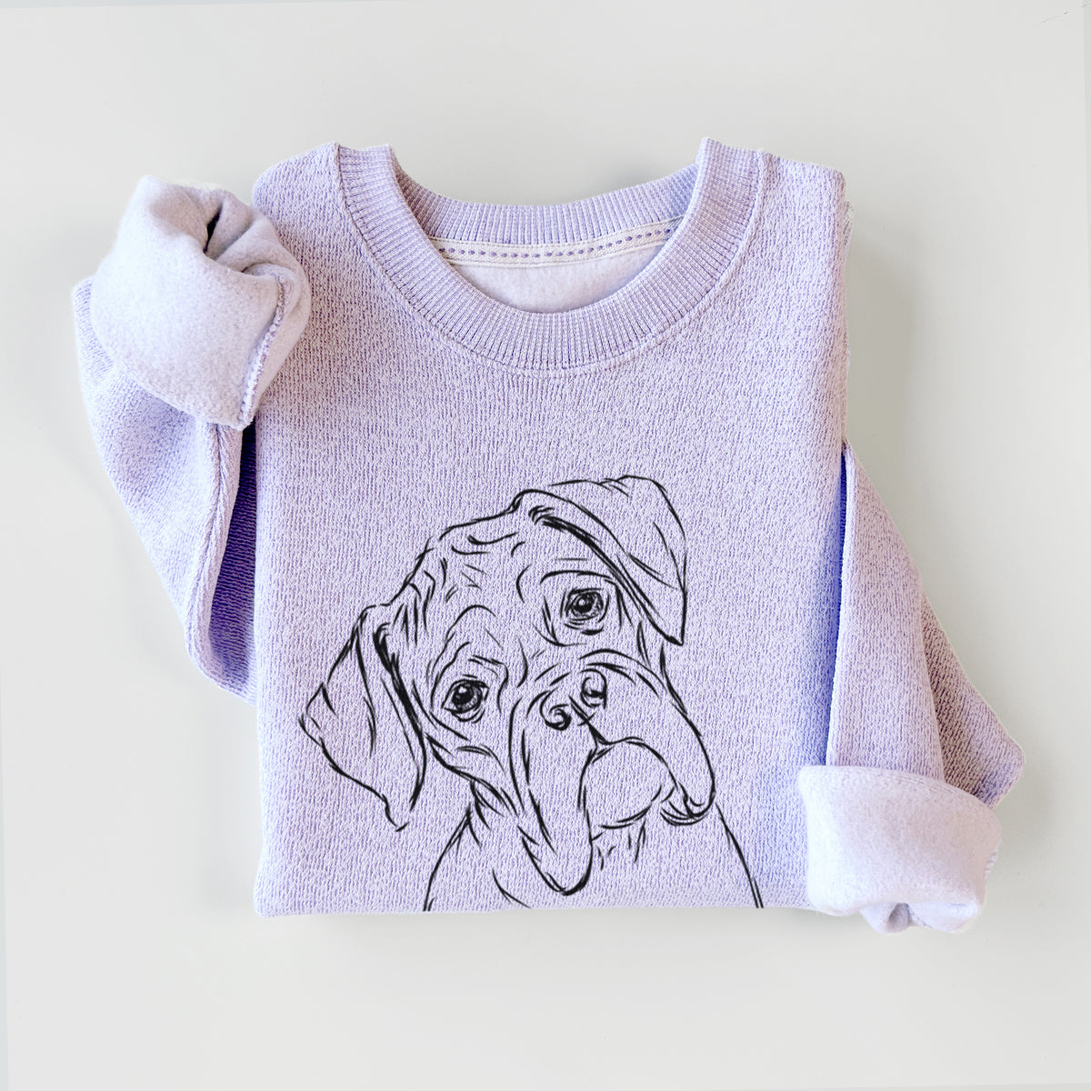 Cooper the Boxer - Knit Sweatshirt