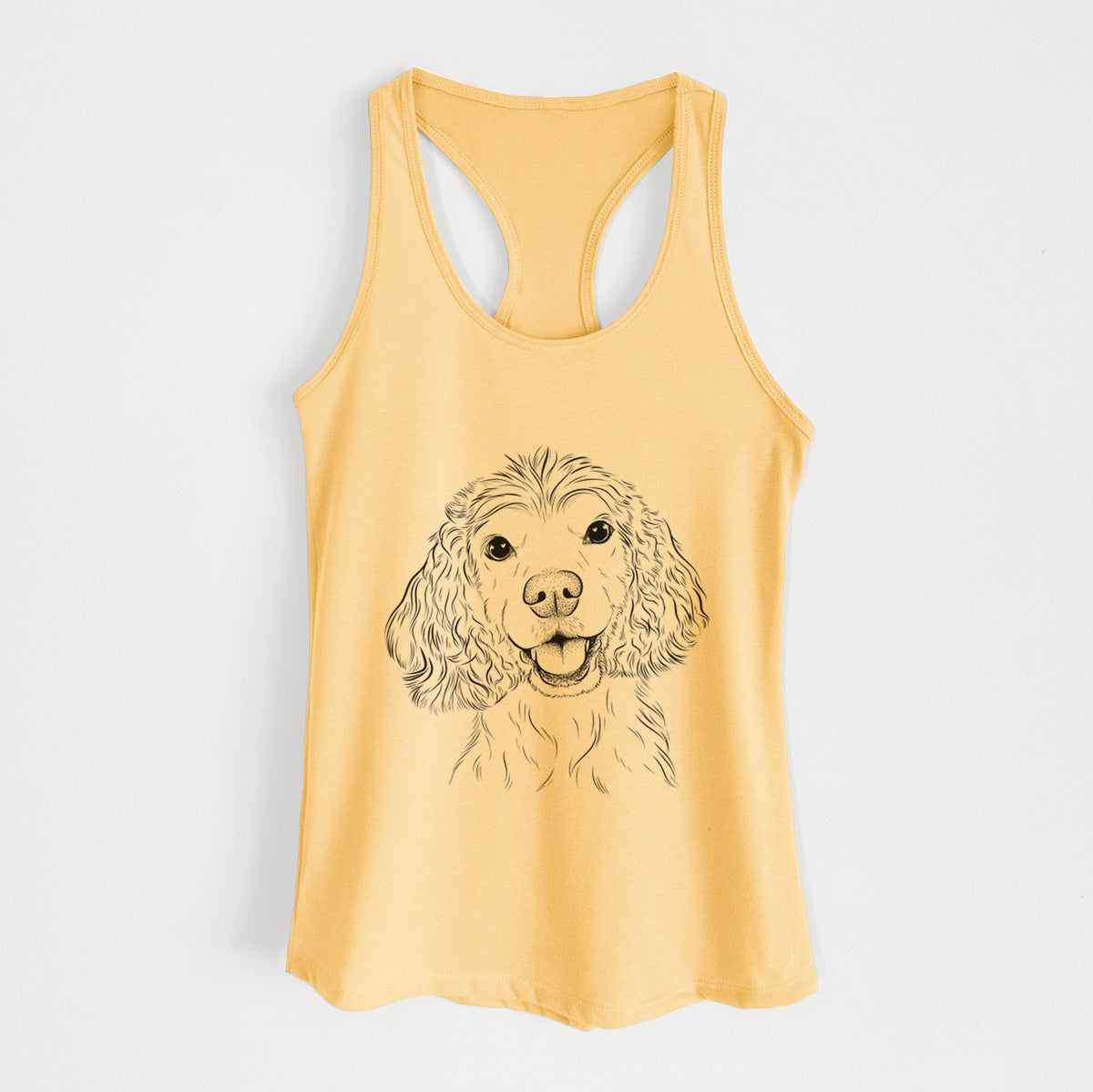 Cricket the American Cocker Spaniel - Women's Racerback Tanktop