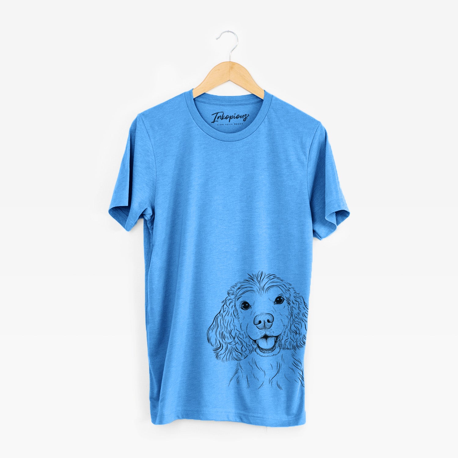 Bare Cricket the American Cocker Spaniel - Unisex Crewneck