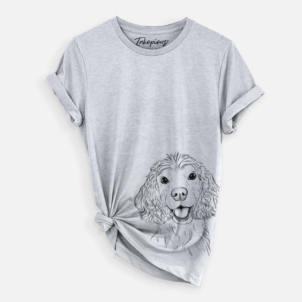 Bare Cricket the American Cocker Spaniel - Unisex Crewneck