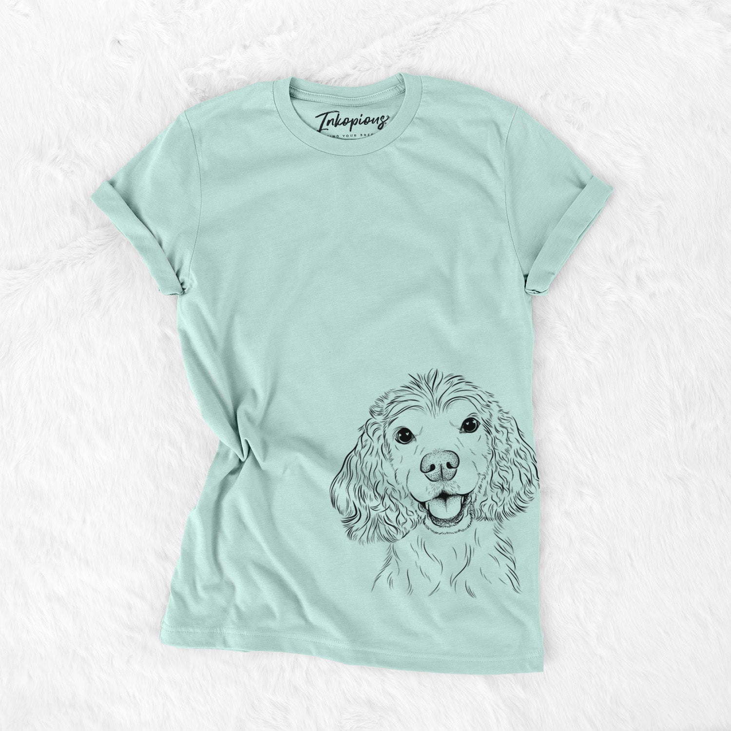 Bare Cricket the American Cocker Spaniel - Unisex Crewneck