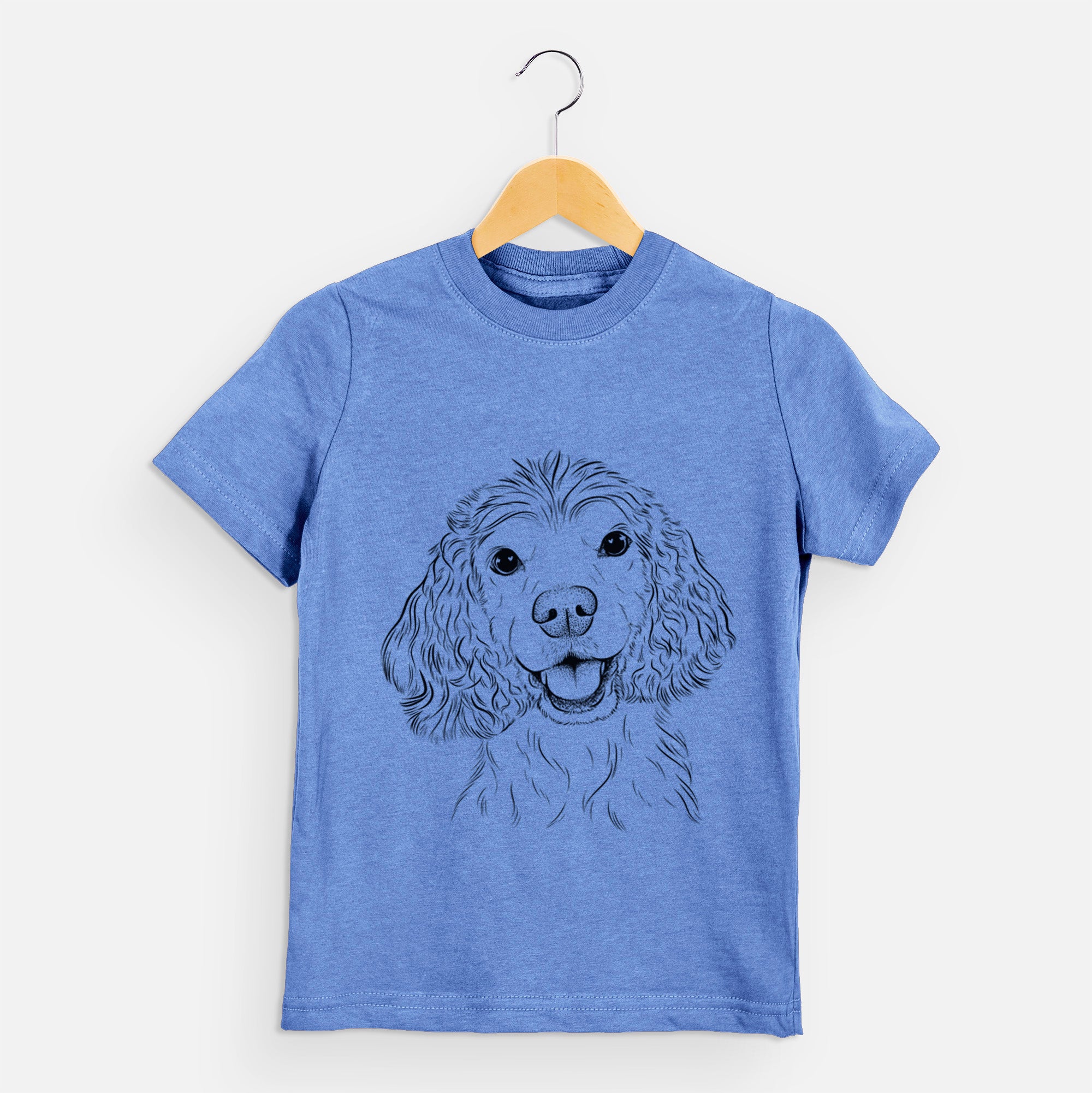 Bare Cricket the American Cocker Spaniel - Kids/Youth/Toddler Shirt