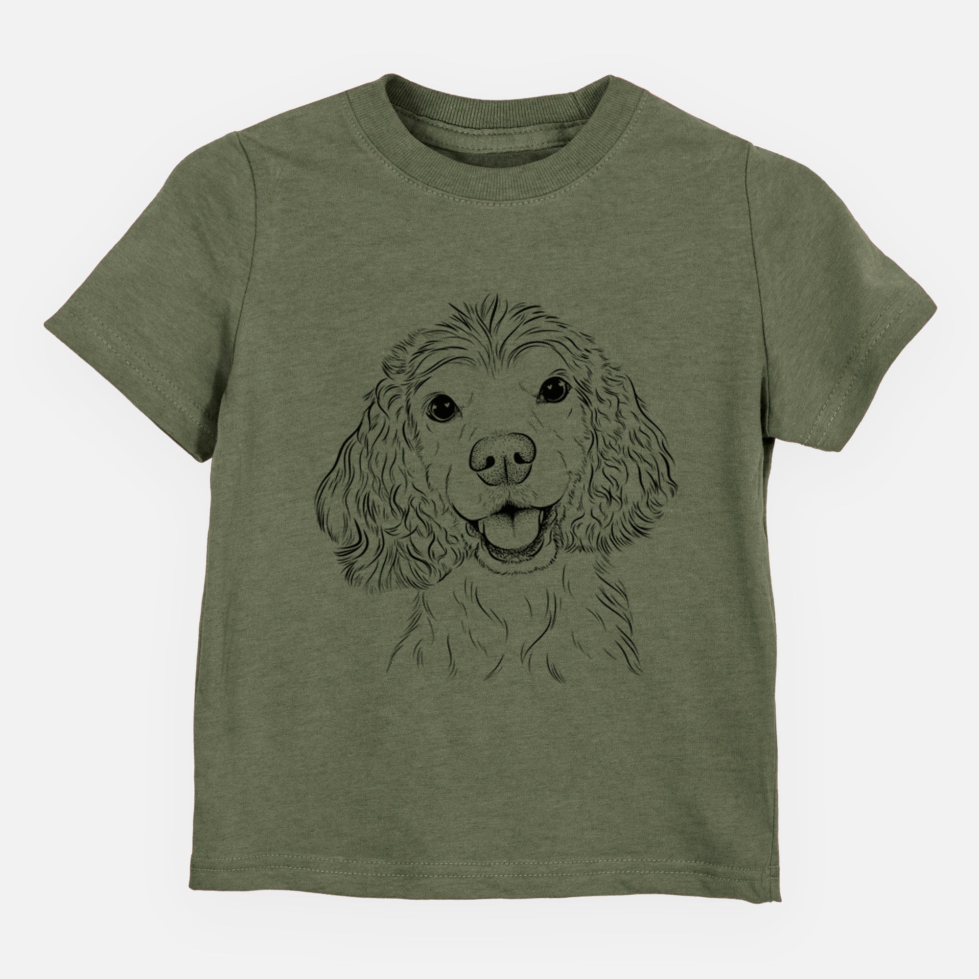 Bare Cricket the American Cocker Spaniel - Kids/Youth/Toddler Shirt