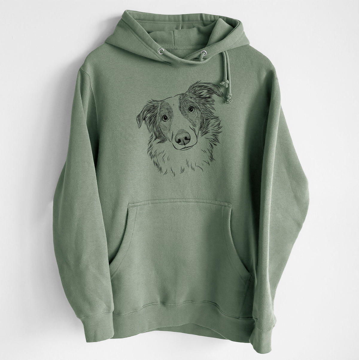 Cyclone the Australian Shepherd- Heavyweight Fleece Hoodie