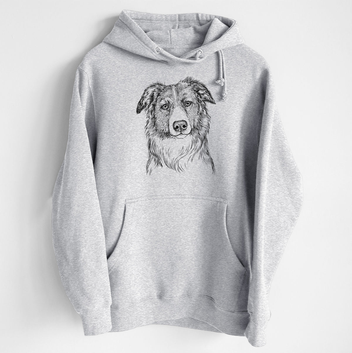 Cynder the English Shepherd- Heavyweight Fleece Hoodie