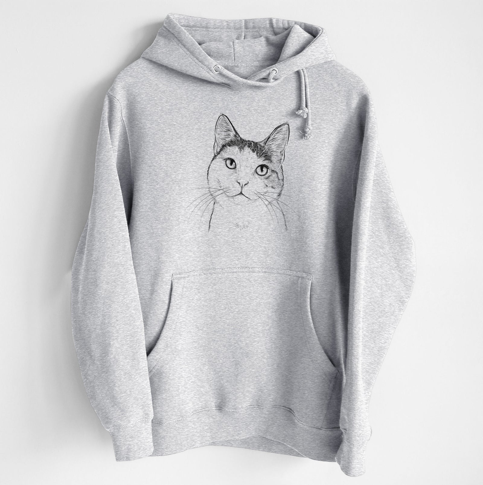Denver the Calico Cat- Heavyweight Fleece Hoodie