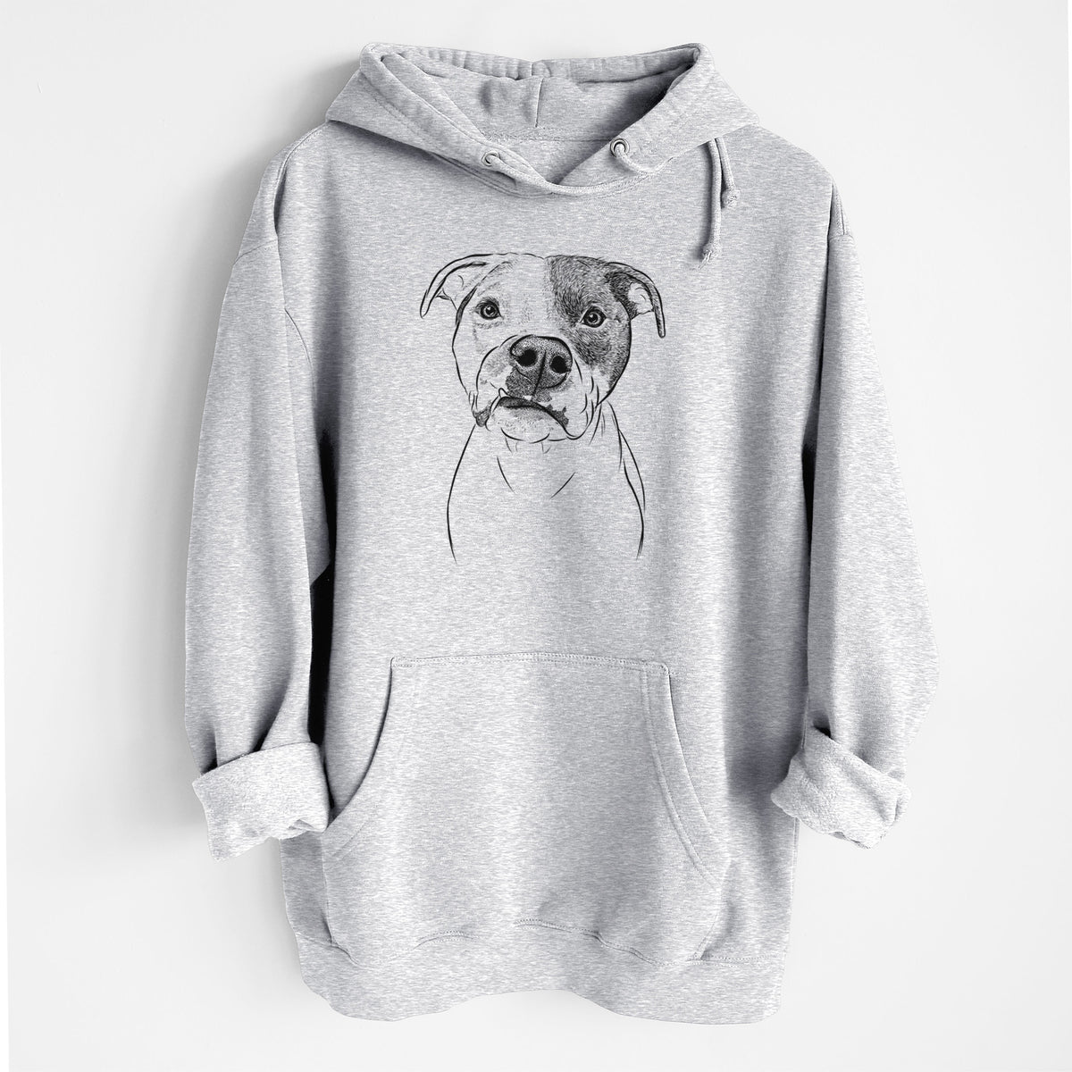 Dexter the Pitbull- Heavyweight Fleece Hoodie